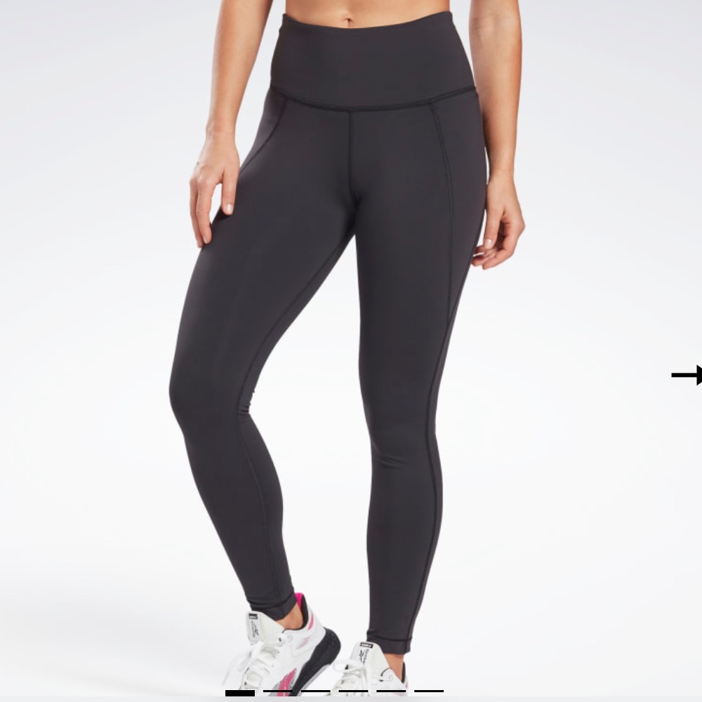 *REEBOK* High Waisted Lux Leggings w/ Pocket